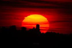 Dramatic Sunset over Lichnice Castle on 13 June 2025