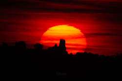 Dramatic Sunset over Lichnice Castle on 13 June 2025