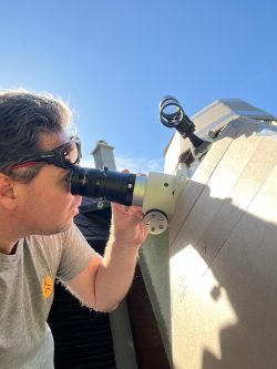 Observation of Daytime Lunar Occultation of Venus on 19 September 2025 from Ústupky, Czech Republic Observation of Daytime Lunar Occultation of Venus on 19 September 2025 from Ústupky, Czech Republic